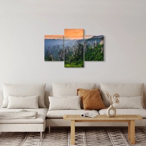 Kép - Zhangjiajie Nemzeti Erdei Park (90x60 cm)