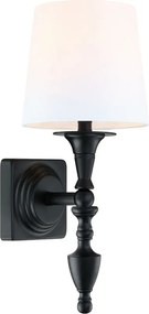 Cosmolight klasszikus fali lámpa austin fekete cosw01149bk-wh