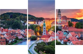 Kép - Český Krumlov (90x60 cm)