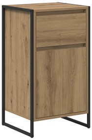 Széf fiókkal Művészi tölgy 81 x 36 x 150.5 cm Faanyag