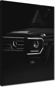 Vászonkép 60x80 Mercedes fekete Terepjáró