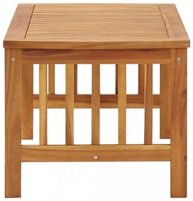 tömör akácfa dohányzóasztal 102 x 50 x 43 cm