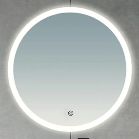 Brilagi - CUNEO LED fürdőszobai tükör, LED/25W/230V, átm. 80 cm, IP44, CRI 90, fényerőszabályozható + CCT