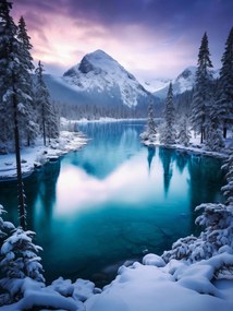 Poszter 15x20cm Hegyvidéki hasmagasság