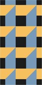 Tapéta - Színes geometrikus absztrakció I.