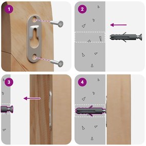 Fejtámla fejtámlával Természetes 200 x 55 x 3 cm Rattan