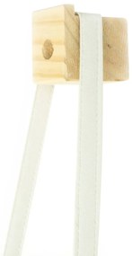 Colgantes fehér fenyőfa kaspó, ⌀ 17 x 62 cm - Surdic