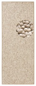 Világosbarna futószőnyeg 80x300 cm Wolly – BT Carpet