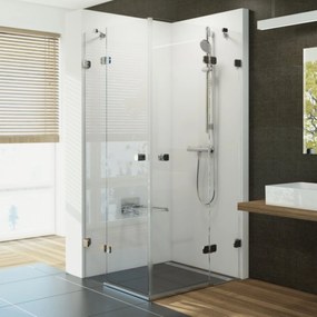 Ravak Brillant zuhanykabin 80x80 cm négyzet króm fényes/átlátszó üveg 1UV44A00Z1