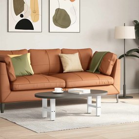 2 db fehér dohányzóasztal láb 30 x (30-31) cm acél
