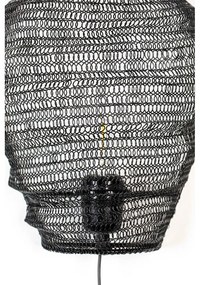 Lena fekete fali lámpa - White Label