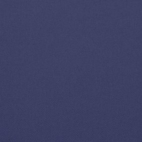 6 db tengerészkék szövet magas háttámlájú székpárna