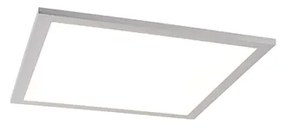 Acél mennyezeti lámpa 40 cm LED-del és távirányítóval - Liv