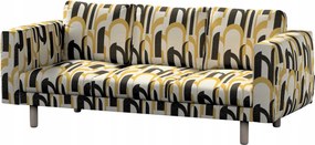 Norsborg 3 személyes kanapé huzat Ikea narancssárga