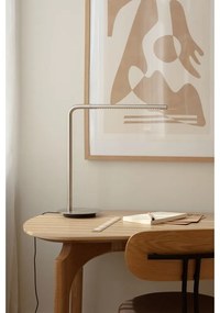 Ezüstszínű fém LED dimmelhető asztali lámpa (magasság 46 cm) Omni Table – UMAGE