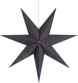 Sötétkék függő karácsonyi fénydekoráció Baroque – Markslöjd