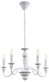 Eglo 49851 - Csillár CAPOSILE 5xE14/40W/230V