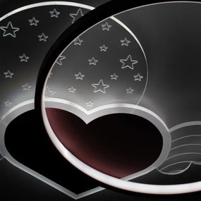 Brilagi - LED gyermek mennyezeti lámpa LOVE LED/48W/230V 3000/4500/6000K rózsaszín