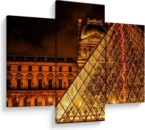A párizsi Louvre képe (90x60 cm)