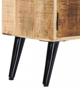 tömör mangófa TV-szekrény 115 x 30 x 47 cm