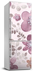 Dekor matrica hűtőre Virágos mintával FridgeStick-70x190-f-96477378