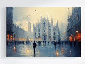 Vászonkép Canvas Építészet Olaszország Milánó Város Székesegyház 60x40