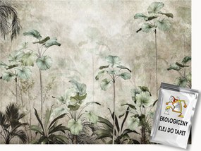 Fotótapéta Flizelina Természet Tájkép Erdő Dzsungel Fák Pálmafák 200x140 ragasztó