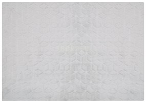 Menta-szürke műnyúlszőrme szőnyeg 160 x 230 cm THATTA Beliani
