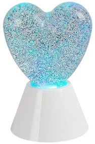 Rabalux 76040 - LED RGB dekorációs lámpa SPARKLY LED/0,8W/3xAA szív alakú