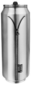 Ezüstszínű termosz 700 ml – Orion