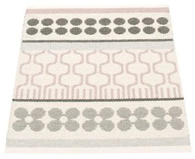 Világos rózsaszín-szürke kültéri-beltéri szőnyeg 70x90 cm Asta Pale Rose – Pappelina