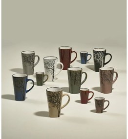 Zöld agyagkerámia eszpresszó bögre szett 4 db-os 100 ml Hela – Villa Collection