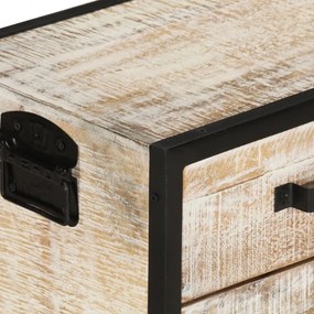 tömör akácfa TV-szekrény 110 x 30 x 41 cm