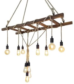 Csillár zsinóron MERDIVEN 12xE27/40W/230V