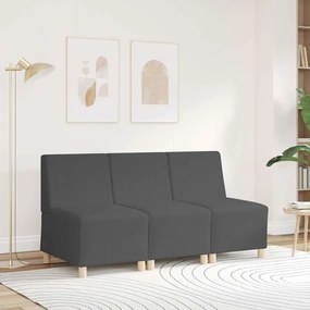 sötétszürke kordbársony szövet kanapéfotel 55 cm