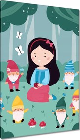 Vászonkép 80x120 Csipkerózsika alma