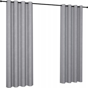 Sima velúr függöny 140x250 karikákkal, velúr függöny velvet körökkel