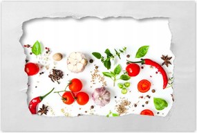 Poszter 60x40 Friss kakukkfű gyógynövények