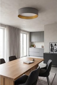 BRILAGI - LED mennyezeti lámpatest VELVET VARI LED/24W/230V CCT átm. 45 cm szürke/arany