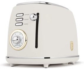 Retro kenyérpirító 850 W matt krém Sahara Collection