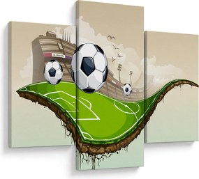 Kép - futballpálya (90x60 cm)