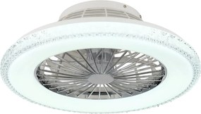 Ventilátoros Lámpa Fekete CIRILLA GLOBO-03644