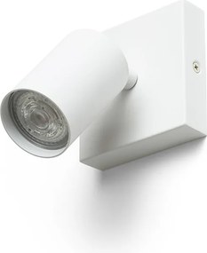 RENDL DUDE SQ přisazená bílá 230V LED GU10 9W