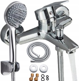 Zuhanyszett Akkumulátorral Falra szerelhető Funkcionális Elegáns Ezüst