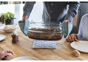 PYREX 4,5 l fedeles sütőtál