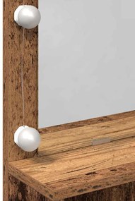 Öltözködőasztal fiókkal Régi fa 80 x 41 x 134,5 cm Faanyag