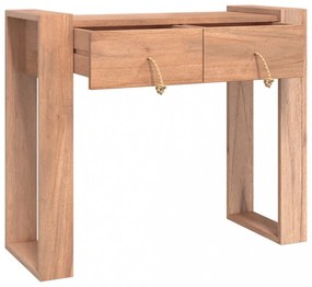 tömör tíkfa tálalóasztal 90 x 35 x 75 cm
