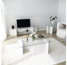 TV asztal Dosada (fehér) . 1095492