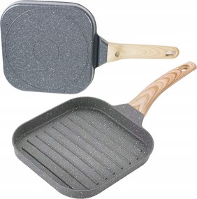 RealG RC-K-628 kemping grill serpenyő