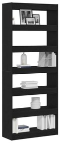 Fekete Tölgy Könyvespolc Fekete tölgy Szerelt fa 80 x 30 x 198 cm